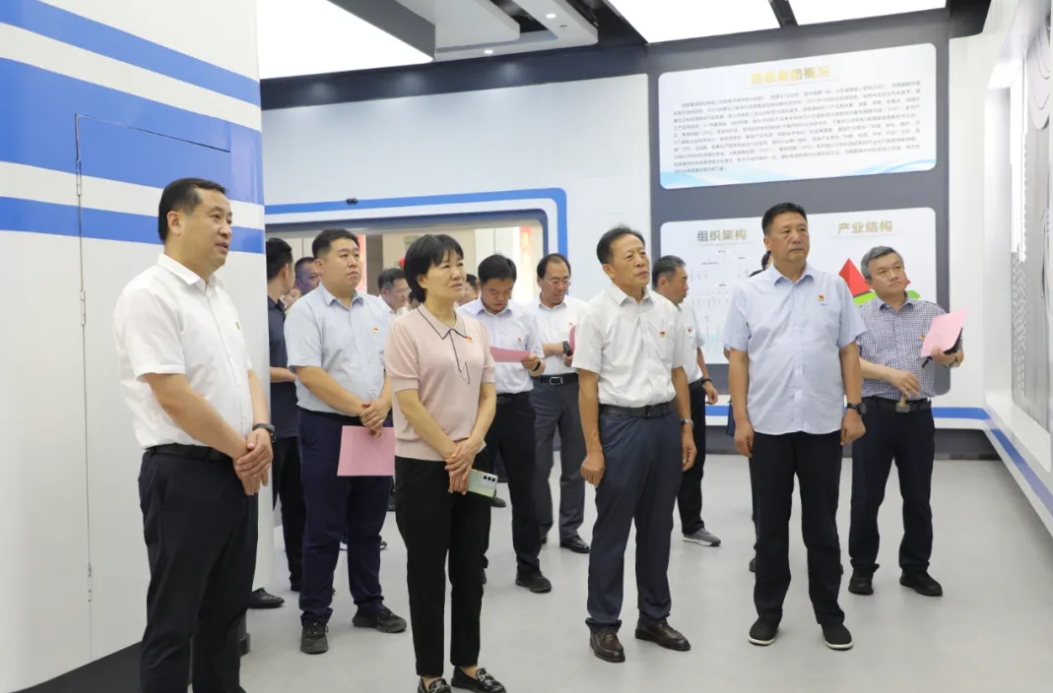 项目深化 服务先行——省发改委到明泉集团调研